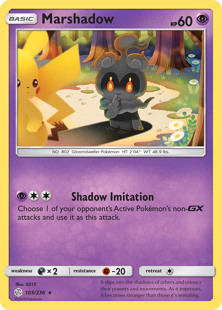 Marshadow (103/236) [Sun & Moon: Cosmic Eclipse] | Gear Gaming Bentonville