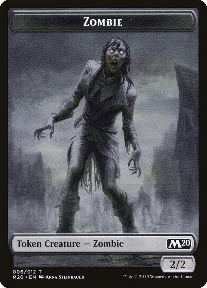 Soldier // Zombie Double-Sided Token [Game Night 2019 Tokens] | Gear Gaming Bentonville