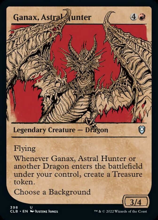 Ganax, Astral Hunter (Showcase) [Commander Legends: Battle for Baldur's Gate] | Gear Gaming Bentonville