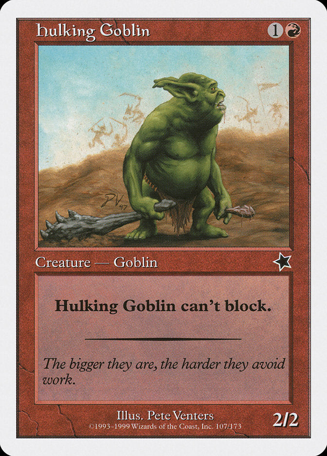 Hulking Goblin [Starter 1999] | Gear Gaming Bentonville