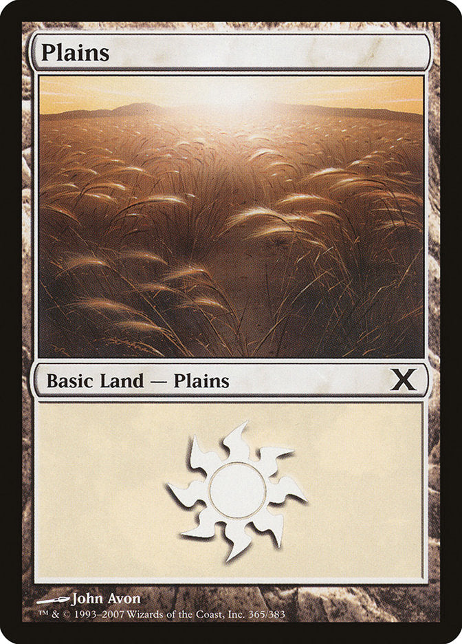 Plains (365) [Tenth Edition] | Gear Gaming Bentonville