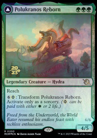 Polukranos Reborn // Polukranos, Engine of Ruin [March of the Machine Prerelease Promos] | Gear Gaming Bentonville