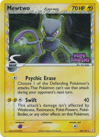 Mewtwo (24/110) (Delta Species) (Stamped) [EX: Holon Phantoms] | Gear Gaming Bentonville