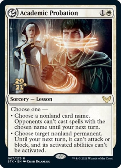 Academic Probation [Strixhaven: School of Mages Prerelease Promos] | Gear Gaming Bentonville