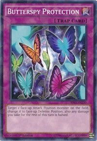 Butterspy Protection (Shatterfoil) [Battle Pack 3: Monster League] [BP03-EN230] | Gear Gaming Bentonville