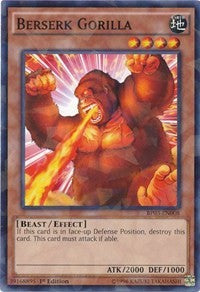 Berserk Gorilla (Shatterfoil) [Battle Pack 3: Monster League] [BP03-EN008] | Gear Gaming Bentonville