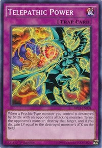 Telepathic Power [Battle Pack 3: Monster League] [BP03-EN208] | Gear Gaming Bentonville