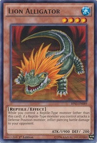 Lion Alligator [Battle Pack 3: Monster League] [BP03-EN089] | Gear Gaming Bentonville