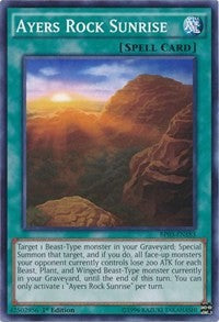 Ayers Rock Sunrise [Battle Pack 3: Monster League] [BP03-EN183] | Gear Gaming Bentonville