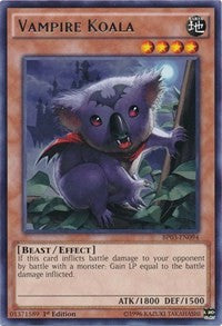 Vampire Koala [Battle Pack 3: Monster League] [BP03-EN094] | Gear Gaming Bentonville