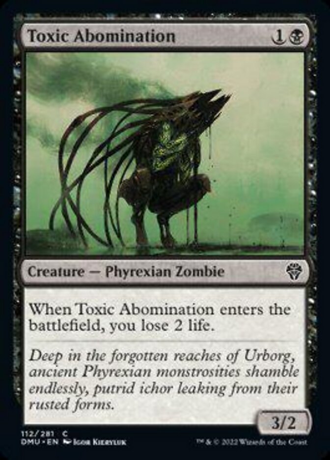 Toxic Abomination [Dominaria United] | Gear Gaming Bentonville