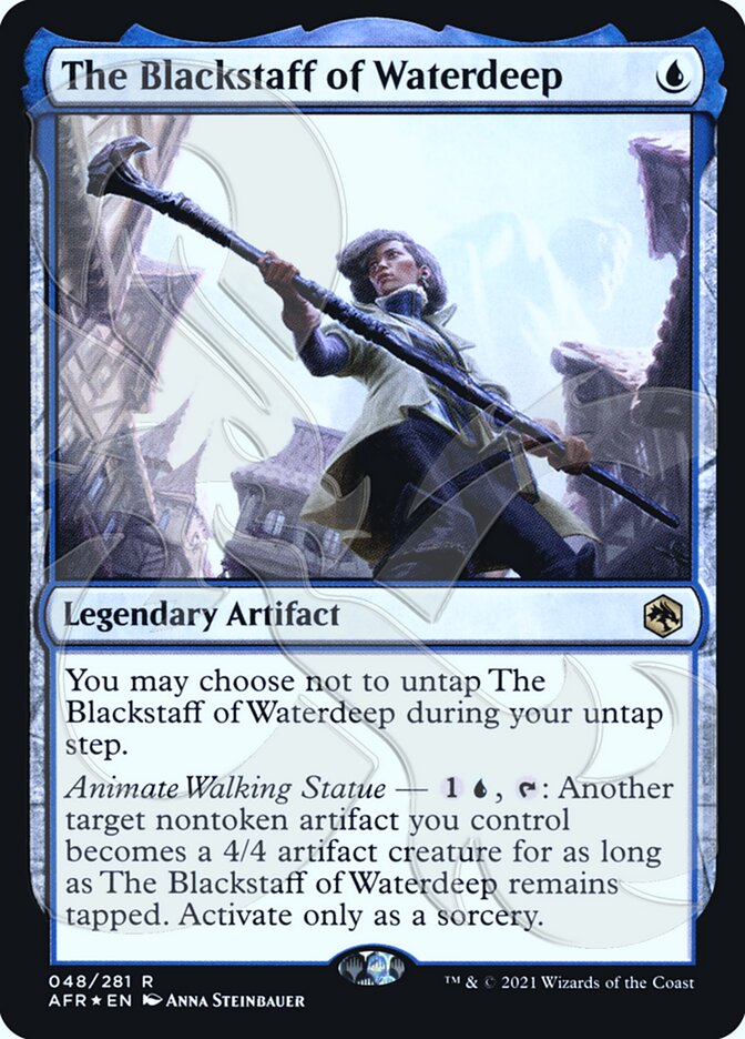 The Blackstaff of Waterdeep (Ampersand Promo) [Dungeons & Dragons: Adventures in the Forgotten Realms Promos] | Gear Gaming Bentonville