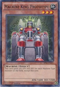 Machine King Prototype (Shatterfoil) [Battle Pack 3: Monster League] [BP03-EN019] | Gear Gaming Bentonville