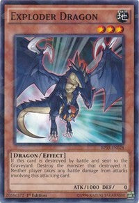 Exploder Dragon (Shatterfoil) [Battle Pack 3: Monster League] [BP03-EN028] | Gear Gaming Bentonville