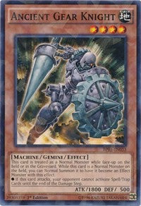 Ancient Gear Knight (Shatterfoil) [Battle Pack 3: Monster League] [BP03-EN033] | Gear Gaming Bentonville