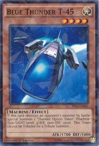 Blue Thunder T-45 (Shatterfoil) [Battle Pack 3: Monster League] [BP03-EN039] | Gear Gaming Bentonville