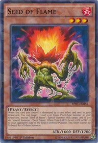 Seed of Flame (Shatterfoil) [Battle Pack 3: Monster League] [BP03-EN052] | Gear Gaming Bentonville