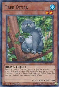 Tree Otter (Shatterfoil) [Battle Pack 3: Monster League] [BP03-EN062] | Gear Gaming Bentonville