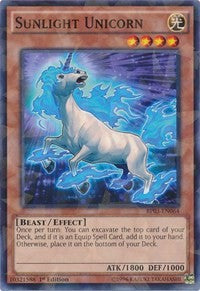 Sunlight Unicorn (Shatterfoil) [Battle Pack 3: Monster League] [BP03-EN064] | Gear Gaming Bentonville