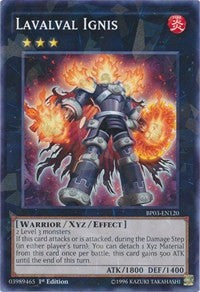 Lavalval Ignis (Shatterfoil) [Battle Pack 3: Monster League] [BP03-EN120] | Gear Gaming Bentonville