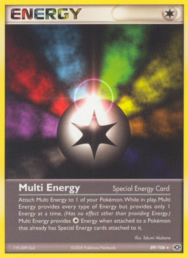 Multi Energy (89/106) [EX: Emerald] | Gear Gaming Bentonville