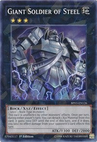 Giant Soldier of Steel (Shatterfoil) [Battle Pack 3: Monster League] [BP03-EN126] | Gear Gaming Bentonville