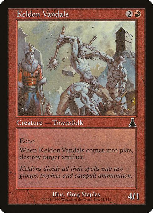 Keldon Vandals [Urza's Destiny] | Gear Gaming Bentonville