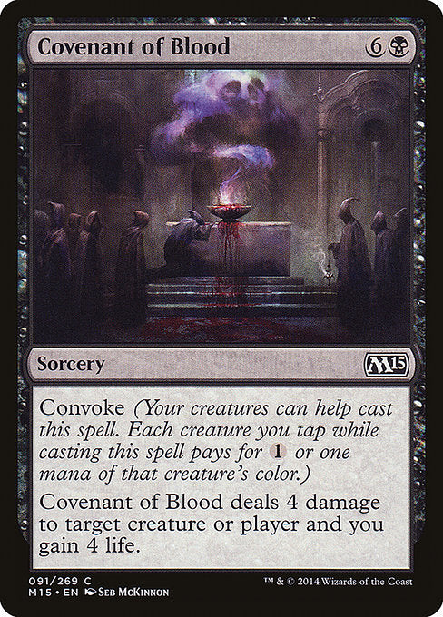 Covenant of Blood [Magic 2015 (M15)] | Gear Gaming Bentonville