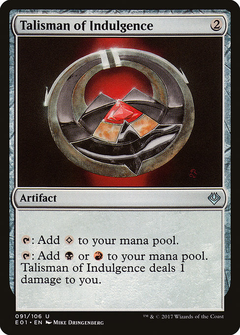 Talisman of Indulgence [Archenemy: Nicol Bolas] | Gear Gaming Bentonville