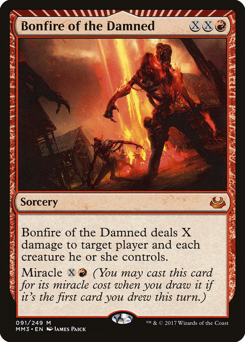 Bonfire of the Damned [Modern Masters 2017] | Gear Gaming Bentonville