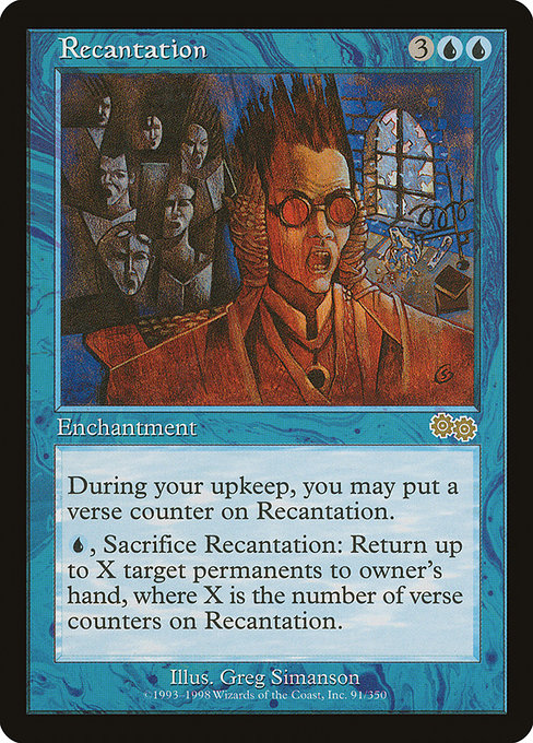 Recantation [Urza's Saga] | Gear Gaming Bentonville