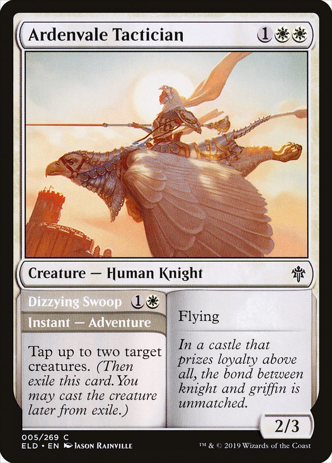 Ardenvale Tactician // Dizzying Swoop [Throne of Eldraine] | Gear Gaming Bentonville