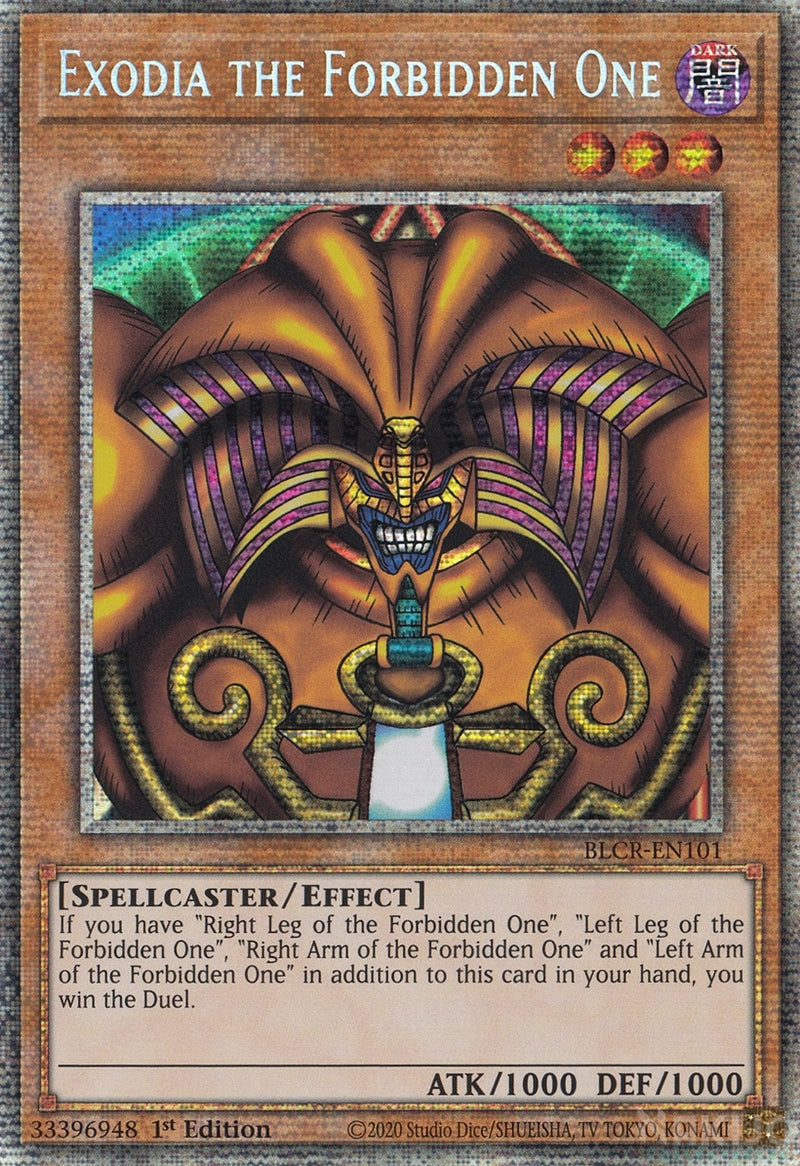 Exodia the Forbidden One [BLCR-EN101] Starlight Rare | Gear Gaming Bentonville