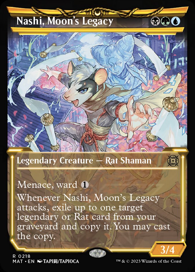 Nashi, Moon's Legacy (Showcase Halo Foil) [March of the Machine: The Aftermath] | Gear Gaming Bentonville