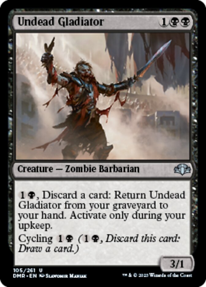 Undead Gladiator [Dominaria Remastered] | Gear Gaming Bentonville