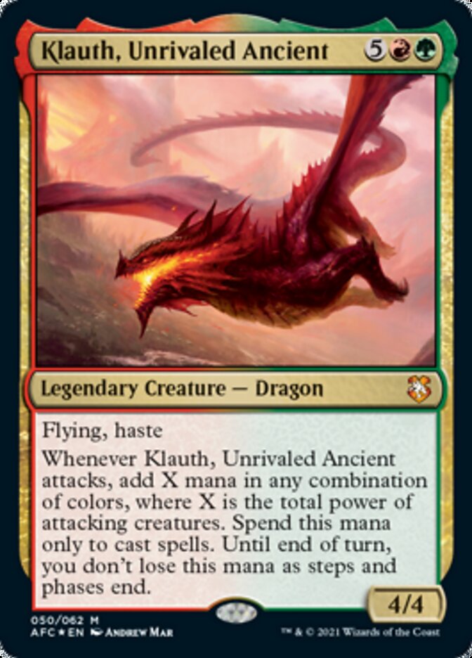 Klauth, Unrivaled Ancient [Dungeons & Dragons: Adventures in the Forgotten Realms Commander] | Gear Gaming Bentonville