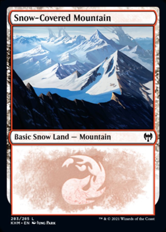 Snow-Covered Mountain (283) [Kaldheim] | Gear Gaming Bentonville