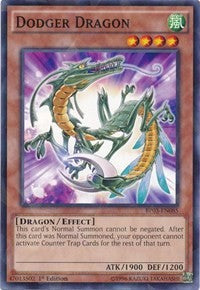 Dodger Dragon (Shatterfoil) [Battle Pack 3: Monster League] [BP03-EN085] | Gear Gaming Bentonville