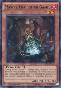 Master Craftsman Gamil (Shatterfoil) [Battle Pack 3: Monster League] [BP03-EN115] | Gear Gaming Bentonville