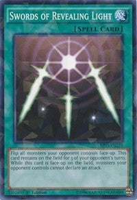 Swords of Revealing Light (Shatterfoil) [Battle Pack 3: Monster League] [BP03-EN133] | Gear Gaming Bentonville