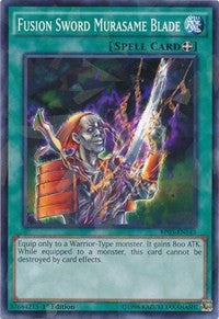 Fusion Sword Murasame Blade (Shatterfoil) [Battle Pack 3: Monster League] [BP03-EN143] | Gear Gaming Bentonville