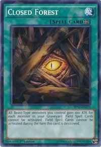 Closed Forest (Shatterfoil) [Battle Pack 3: Monster League] [BP03-EN171] | Gear Gaming Bentonville
