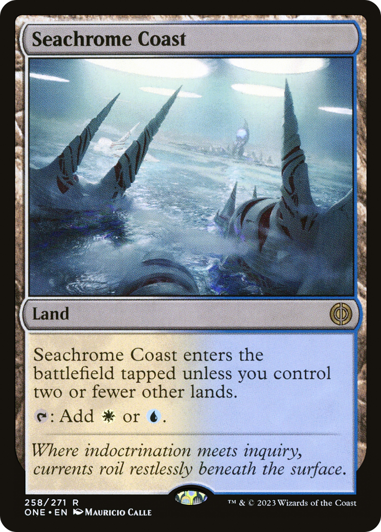 Seachrome Coast [Phyrexia: All Will Be One] | Gear Gaming Bentonville