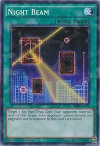 Night Beam (Shatterfoil) [Battle Pack 3: Monster League] [BP03-EN176] | Gear Gaming Bentonville