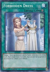 Forbidden Dress (Shatterfoil) [Battle Pack 3: Monster League] [BP03-EN180] | Gear Gaming Bentonville