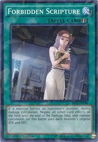 Forbidden Scripture (Shatterfoil) [Battle Pack 3: Monster League] [BP03-EN184] | Gear Gaming Bentonville