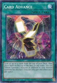 Card Advance (Shatterfoil) [Battle Pack 3: Monster League] [BP03-EN185] | Gear Gaming Bentonville