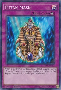 Tutan Mask (Shatterfoil) [Battle Pack 3: Monster League] [BP03-EN195] | Gear Gaming Bentonville