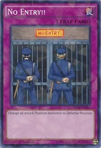 No Entry!! (Shatterfoil) [Battle Pack 3: Monster League] [BP03-EN204] | Gear Gaming Bentonville