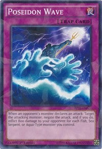 Poseidon Wave (Shatterfoil) [Battle Pack 3: Monster League] [BP03-EN223] | Gear Gaming Bentonville